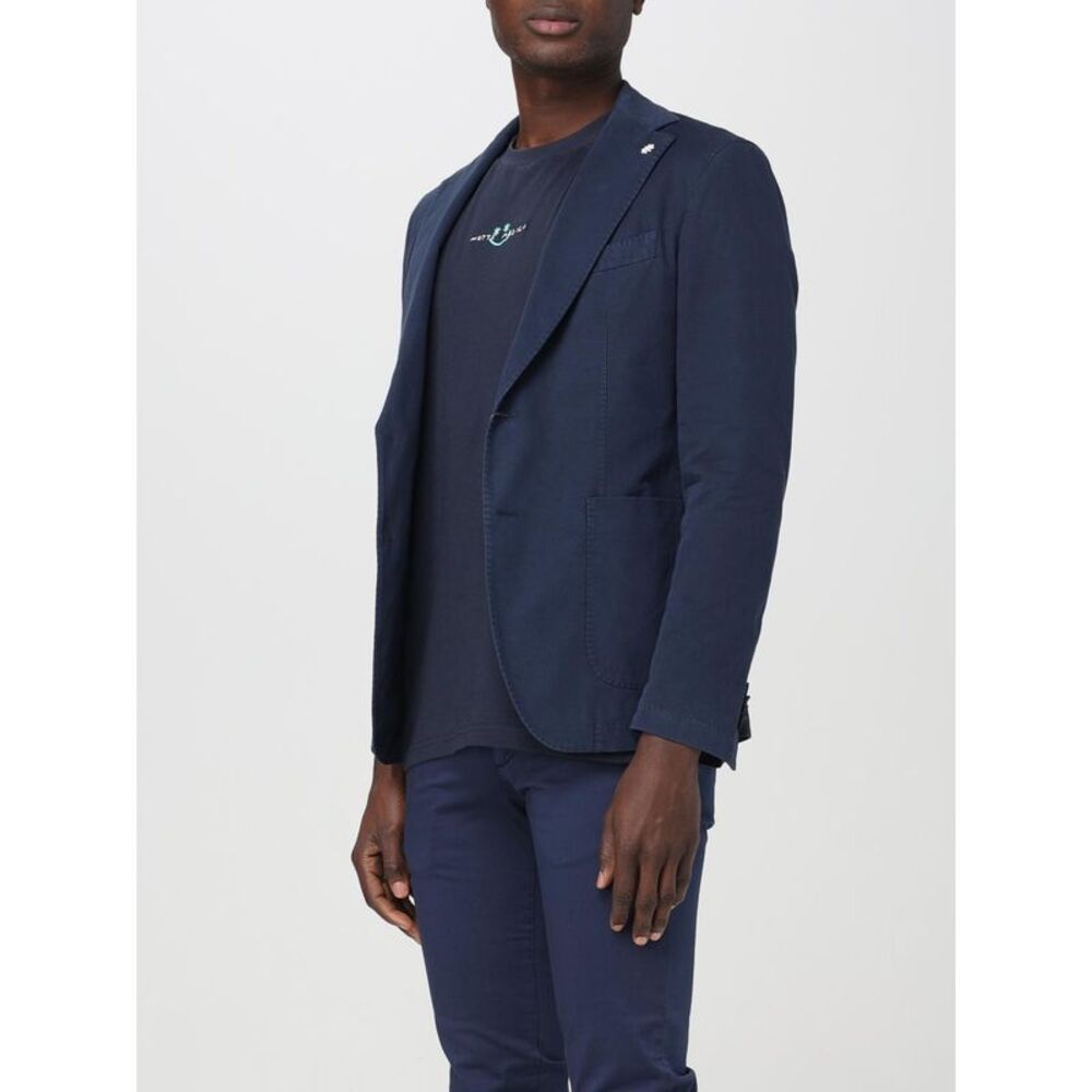 Manuel Ritz Jacket Men Blue - Picture 3 of 4